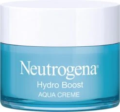 Neutrogena Hydro Boost Aqua Crème, Gezichtscrème, Gezichtsverzorging, Dagcrème Voor Droge Huid, Olievrij, Parfumvrij, 50 Ml