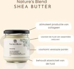Nature's Blend - Shea Butter - Puur & Ongeraffineerd - 200 Ml - Huid En Lichaam -Winkel Voor Persoonlijke Verzorging 1200x1127 2