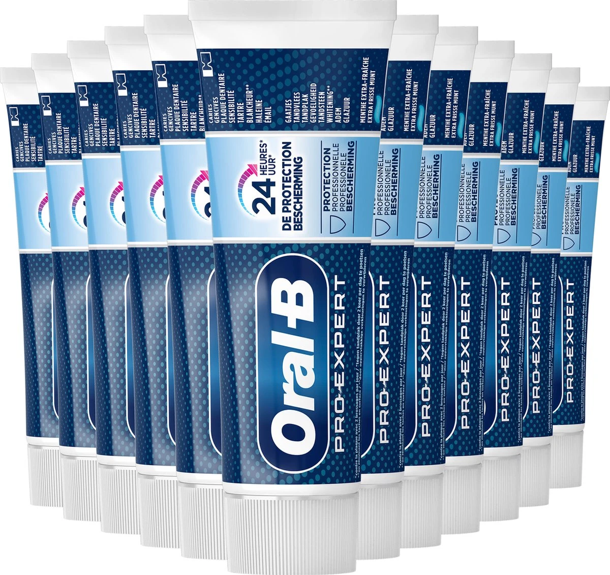 Oral B Oral-B Pro-Expert Professional Protection Tandpasta - Voordeelverpakking 12 X 75ml 3 Oral B Oral-B Pro-Expert Professional Protection Tandpasta - Voordeelverpakking 12 X 75ml