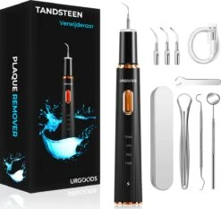 Tandsteen Verwijderaar Set - Elektrisch - Sonisch - Draadloos - Tandplak Verwijderen - Wit