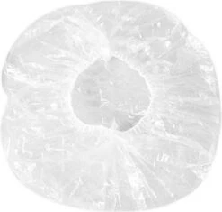 Merkloos 100x Oor Beschermer Plastic - Douche Kapje Voor Oren - Oor Muts - Bescherm Oren Bij Oorontsteking