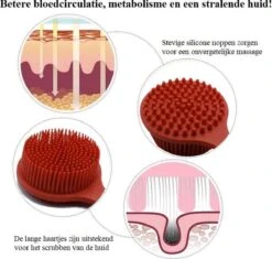 Blubs® – Badborstel – Dry Brush – Rug Scrubber – Lichaamsborstel – Rugborstel Douche Met Steel – Huidborstel – Rugborstel Kunststof – Badborstel Met Steel – Doucheborstel Met Steel – Siliconen Borstel – Droogborstel – Massage – Rood 9 Blubs® – Badborstel – Dry Brush – Rug Scrubber – Lichaamsborstel – Rugborstel Douche Met Steel – Huidborstel – Rugborstel Kunststof – Badborstel Met Steel – Doucheborstel Met Steel – Siliconen Borstel – Droogborstel – Massage – Rood -Winkel Voor Persoonlijke Verzorging 1200x1142 5
