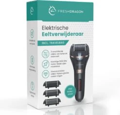 FreshDragon Elektrische Eelt Verwijderaar - Voetvijl - Inclusief 3 Rollers - Oplaadbaar -Winkel Voor Persoonlijke Verzorging 1200x1145 5