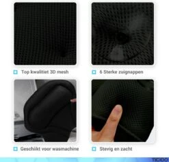 TIGIOO Luxe Home Spa Badkussen Small - Zwart Kussen Voor In Bad - Met 6 Zuignappen - Extra Comfort -Winkel Voor Persoonlijke Verzorging 1200x1146 4