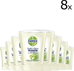 Dettol - Handzeep - No Touch Navulling - Aloe Vera - 250ml X8