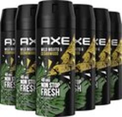 Axe Mojito & Cedarwood Pepper Bodyspray Deodorant - 6 X 150 Ml - Voordeelverpakking -Winkel Voor Persoonlijke Verzorging 1200x1151 1