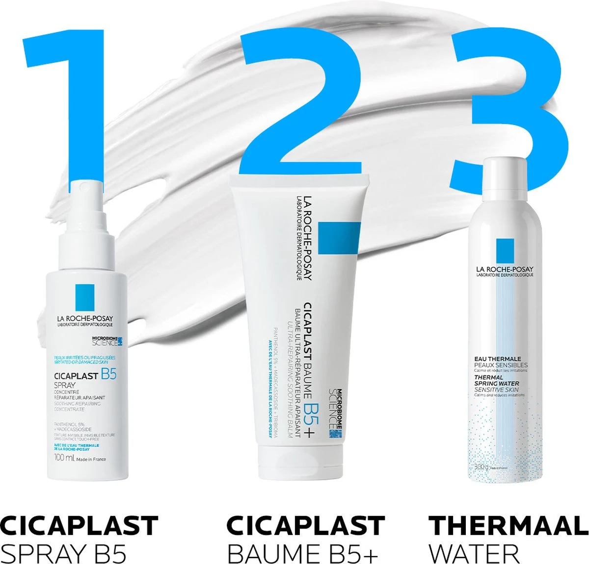La Roche-Posay Cicaplast Balsem B5+ - 100ml - Voor Gevoelige Huid 9 La Roche-Posay Cicaplast Balsem B5+ - 100ml - Voor Gevoelige Huid - Afbeelding 7