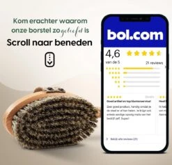 100% Natuurlijke Lichaamsborstel Met Lange Afneembare Steel - Rugborstel Badborstel Doucheborstel - Dry Brushing Huidborstel - Droogborstel - Douche -Winkel Voor Persoonlijke Verzorging 1200x1152 10