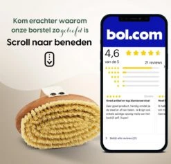 100% Vegan Lichaamsborstel - 0% Plastic - Dry Brushing Badborstel/Droogborstel/Doucheborstel/Huidborstel - Beukenhout -Winkel Voor Persoonlijke Verzorging 1200x1152 8