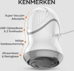 MW® Elektrische Eeltverwijderaar - Voetvijl - Eelt Verwijderaar - Elektrische Vijl - 3 Vijlschijven -Winkel Voor Persoonlijke Verzorging 1200x1154 6