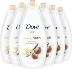Dove Caring Bath Sheaboter & Vanille Badcrème - 6 X 450 Ml - Voordeelverpakking -Winkel Voor Persoonlijke Verzorging 1200x1156 4