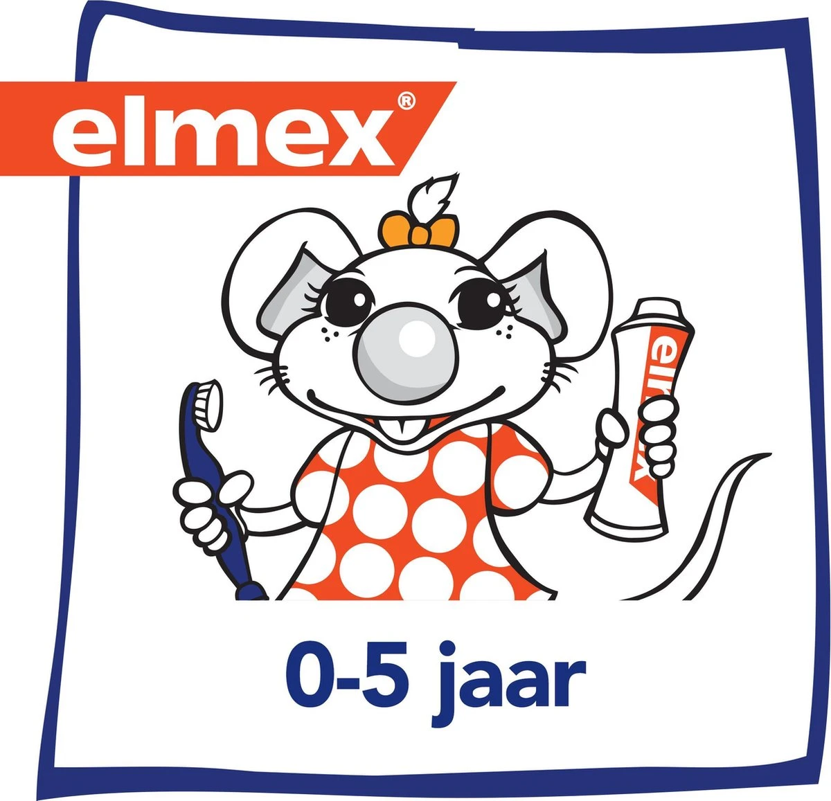 Elmex Peuter (0 Tot 5 Jaar) Kindertandpasta 6 X 75ml - Voordeelverpakking 5 Elmex Peuter (0 Tot 5 Jaar) Kindertandpasta 6 X 75ml - Voordeelverpakking - Afbeelding 3