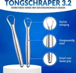 RVS Tongschraper Set - 4 Stuks - Mondverzorging - Tongreiniger, Tongborstel & Tong Schraper -Winkel Voor Persoonlijke Verzorging 1200x1162 1