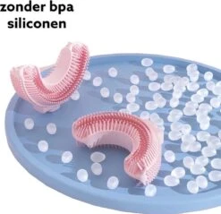 Medies - 360° U-vormige Kindertandenborstel Regenboog Roze | Baby Tandenborstel | Kindertandenborstel | Peuter Tandenborstel | U-vorm - Siliconen - Bpa Free - 2 Tot 7 Jaar 13 Medies - 360° U-vormige Kindertandenborstel Regenboog Roze | Baby Tandenborstel | Kindertandenborstel | Peuter Tandenborstel | U-vorm - Siliconen - Bpa Free - 2 Tot 7 Jaar -Winkel Voor Persoonlijke Verzorging 1200x1162