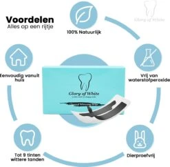 Glory Of White - Professionele Tandenbleek Strips - 28 Strips - Teeth Whitening Strips - Wittere Tanden - Zonder Peroxide - Tanden Bleken -Winkel Voor Persoonlijke Verzorging 1200x1175 3