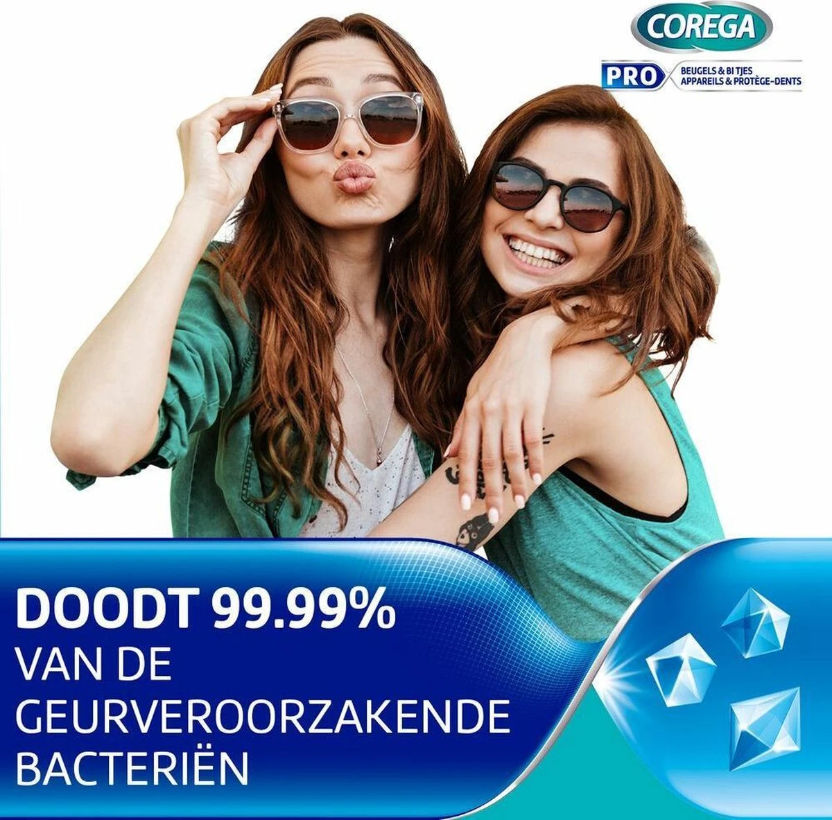 Corega Pro Beugels & Bitjes 30 Tabletten 5 Corega Pro Beugels & Bitjes 30 Tabletten - Afbeelding 3