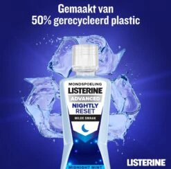 LISTERINE Nightly Reset Milde Smaak, Mondspoeling Met RAPID-FUSHION -technologie Voor Gebruik Tijdens De Nacht, Hermineraliseert Het Tandglazuur, 3 X 400 Ml 19 LISTERINE Nightly Reset Milde Smaak, Mondspoeling Met RAPID-FUSHION -technologie Voor Gebruik Tijdens De Nacht, Hermineraliseert Het Tandglazuur, 3 X 400 Ml -Winkel Voor Persoonlijke Verzorging 1200x1186