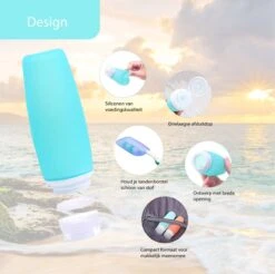 STARMAN Reisflesjes Set - Siliconen - Reisflacons - Handbagage - 100ml - 4 Stuks -Winkel Voor Persoonlijke Verzorging 1200x1195 5