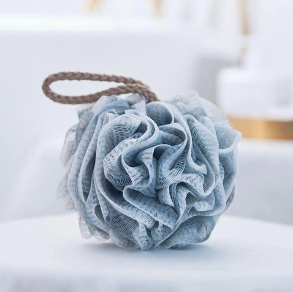 Douche Spons - Bad Spons - Massage Spons - Scrubbing Spons - Douchespons - Set Van 4 Stuks 5 Douche Spons - Bad Spons - Massage Spons - Scrubbing Spons - Douchespons - Set Van 4 Stuks - Afbeelding 3