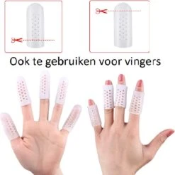 Teenbeschermer - Teenbeschermers Siliconen - Teenbeschermer Kleine Teen - Teenbeschermer Grote Teen - Teenkap - Teenspreider - Er Worden 3 Paar Geleverd - S,M,L - Wit 14 Teenbeschermer - Teenbeschermers Siliconen - Teenbeschermer Kleine Teen - Teenbeschermer Grote Teen - Teenkap - Teenspreider - Er Worden 3 Paar Geleverd - S,M,L - Wit -Winkel Voor Persoonlijke Verzorging 1200x1196 17