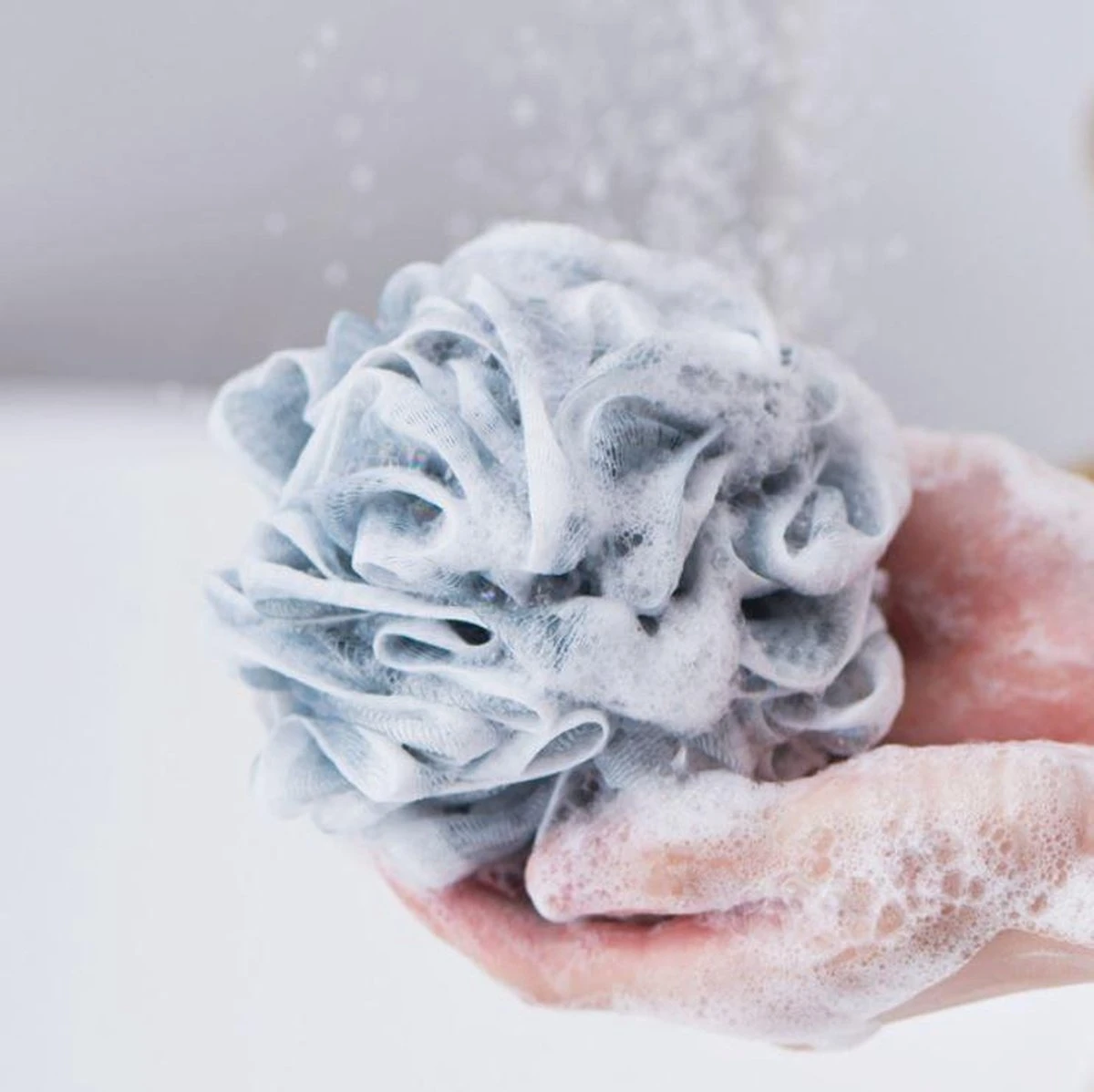 Douche Spons - Bad Spons - Massage Spons - Scrubbing Spons - Douchespons - Set Van 4 Stuks 6 Douche Spons - Bad Spons - Massage Spons - Scrubbing Spons - Douchespons - Set Van 4 Stuks - Afbeelding 4