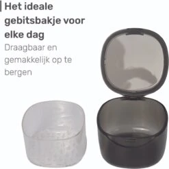 Gebitsbakje - Beugelbakje - Incl. Lekbakje - Roze - Voor - Beugel - Kunstgebit - Prothese - Beugelbakje - Beugeldoosje - Bakje 12 Gebitsbakje - Beugelbakje - Incl. Lekbakje - Roze - Voor - Beugel - Kunstgebit - Prothese - Beugelbakje - Beugeldoosje - Bakje -Winkel Voor Persoonlijke Verzorging 1200x1199