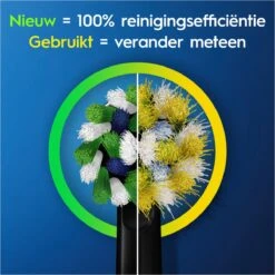Oral B Oral-B CrossAction - Met CleanMaximiser-technologie - Opzetborstels - Zwart - 10 Stuks -Winkel Voor Persoonlijke Verzorging 1200x1200 10