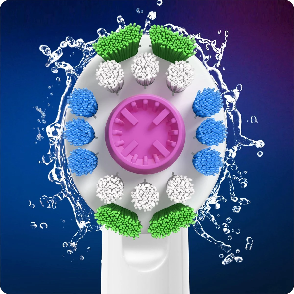 Oral B Oral-B 3D White - Met CleanMaximiser-technologie - Opzetborstels - 8 Stuks - Brievenbusverpakking 9 Oral B Oral-B 3D White - Met CleanMaximiser-technologie - Opzetborstels - 8 Stuks - Brievenbusverpakking - Afbeelding 7