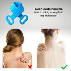 Merkloos Rug Scrubber - Doucheborstel - Lange Lichaamsborstel - Dubbelzijdig Design - 70CM - Rugborstel - Krabber - Douche - Bad - Badborstel - Rug Krabber Siliconen - Massage Borstel - Bath Towel - Back Scrubber - 12 Merkloos Rug Scrubber - Doucheborstel - Lange Lichaamsborstel - Dubbelzijdig Design - 70CM - Rugborstel - Krabber - Douche - Bad - Badborstel - Rug Krabber Siliconen - Massage Borstel - Bath Towel - Back Scrubber - -Winkel Voor Persoonlijke Verzorging 1200x1200 1149