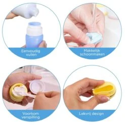 TRVLMORE Reisflesjes Met Etui - Navulbaar - Transparant - 6 Stuks 16 TRVLMORE Reisflesjes Met Etui - Navulbaar - Transparant - 6 Stuks -Winkel Voor Persoonlijke Verzorging 1200x1200 1159