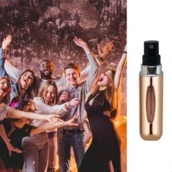 Merkloos Mini Parfum Flesje - Goud - Lipstick Formaat - Navulbare Parfum Verstuiver -Winkel Voor Persoonlijke Verzorging 1200x1200 1164