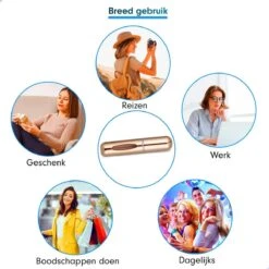 Merkloos Mini Parfum Flesje - Goud - Lipstick Formaat - Navulbare Parfum Verstuiver -Winkel Voor Persoonlijke Verzorging 1200x1200 1166