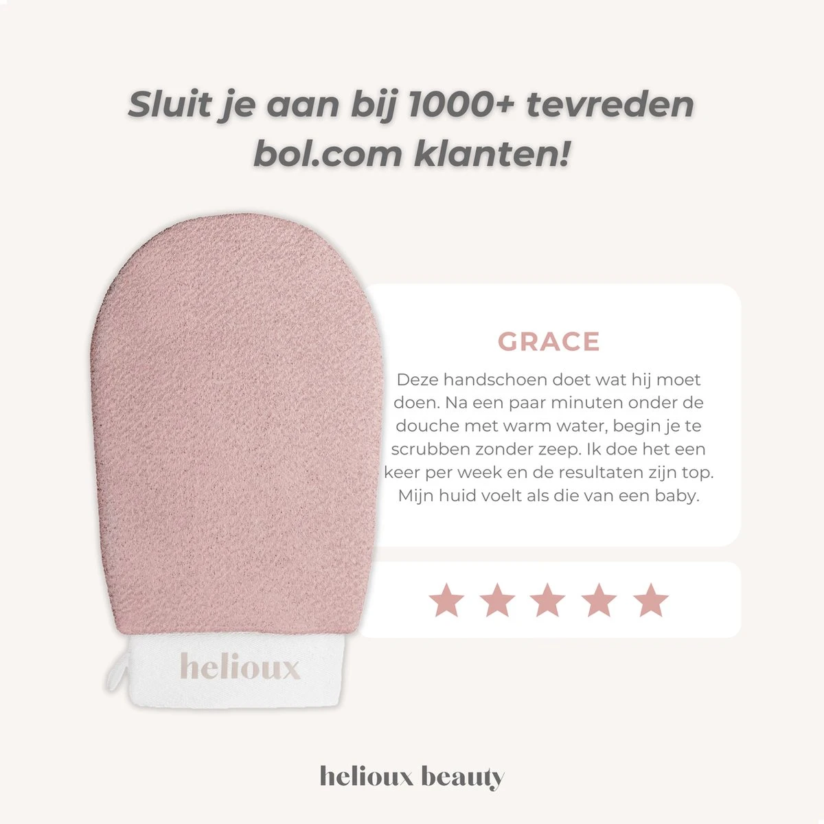 Helioux® Exfoliating Glove - Scrub Handschoen Washand - Voor Lichaam & Gezicht - Verwijderen Van Dode Huidcellen Of Zelfbruiner - Roze - Pink 10 Helioux® Exfoliating Glove - Scrub Handschoen Washand - Voor Lichaam & Gezicht - Verwijderen Van Dode Huidcellen Of Zelfbruiner - Roze - Pink - Afbeelding 8