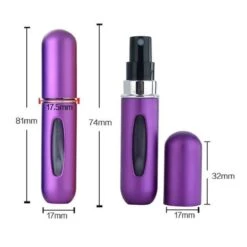 Mini Parfum Flesje 5 Stuks- Navulbaar| Travel Formaat Navulbare Parfum Verstuiver-Lipstick Formaat/ LOUZIR -Winkel Voor Persoonlijke Verzorging 1200x1200 1193