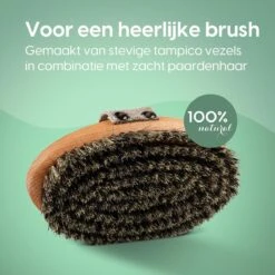 100% Natuurlijke Lichaamsborstel - 0% Plastic - Dry Brushing Badborstel/Droogborstel/Doucheborstel/Huidborstel - Beukenhout -Winkel Voor Persoonlijke Verzorging 1200x1200 1197