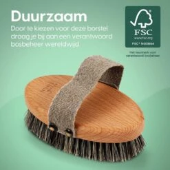100% Natuurlijke Lichaamsborstel - 0% Plastic - Dry Brushing Badborstel/Droogborstel/Doucheborstel/Huidborstel - Beukenhout -Winkel Voor Persoonlijke Verzorging 1200x1200 1201