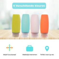 STARMAN Reisflesjes Set - Siliconen - Reisflacons - Handbagage - 100ml - 4 Stuks -Winkel Voor Persoonlijke Verzorging 1200x1200 1244