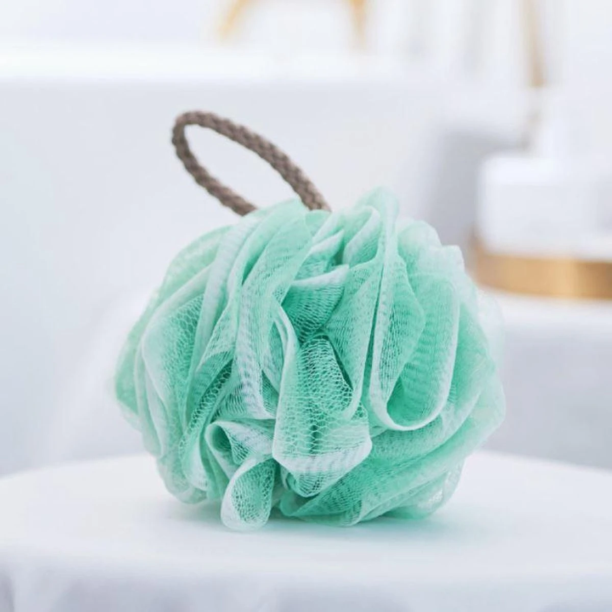 Douche Spons - Bad Spons - Massage Spons - Scrubbing Spons - Douchespons - Set Van 4 Stuks 4 Douche Spons - Bad Spons - Massage Spons - Scrubbing Spons - Douchespons - Set Van 4 Stuks - Afbeelding 2