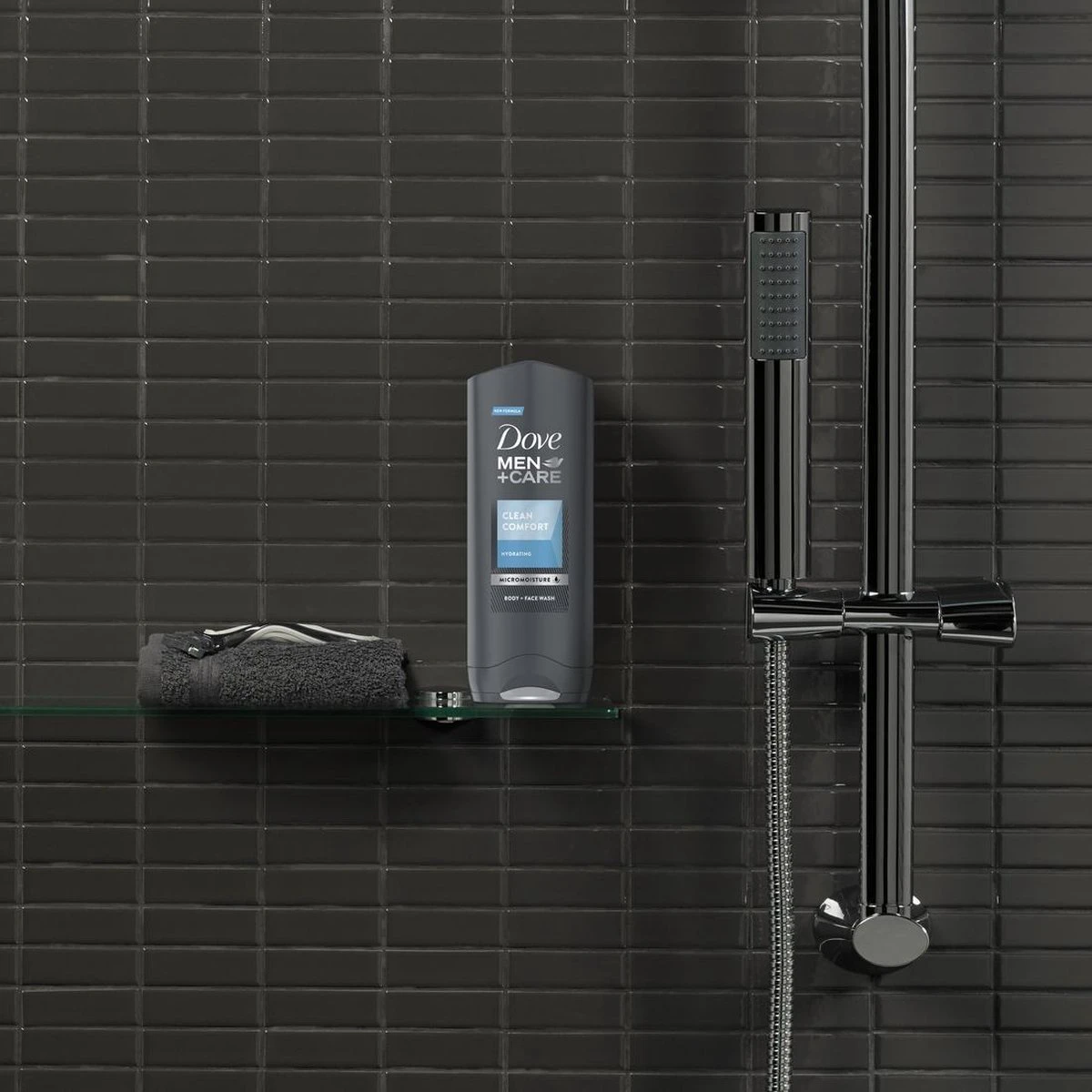 Dove Men+Care Clean Comfort Verzorgende Douchegel - 6 X 250 Ml - Voordeelverpakking 9 Dove Men+Care Clean Comfort Verzorgende Douchegel - 6 X 250 Ml - Voordeelverpakking - Afbeelding 7