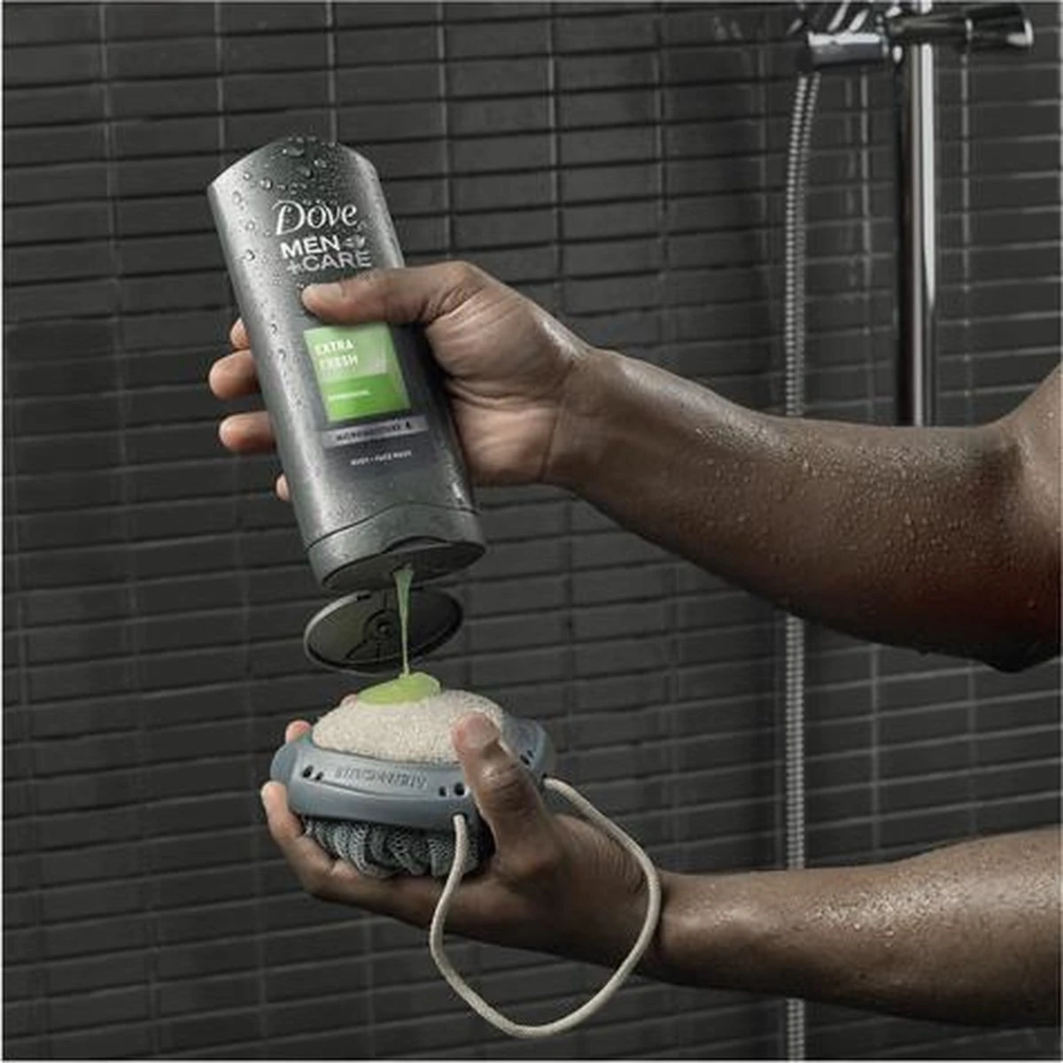 Dove Men+Care Extra Fresh Douchegel - 6 X 400 Ml - Voordeelverpakking 8 Dove Men+Care Extra Fresh Douchegel - 6 X 400 Ml - Voordeelverpakking - Afbeelding 6