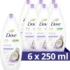 Dove Kokosmelk & Jasmijnblaadjes Relaxing Douchegel - Voordeelverpakking - 6 X 250 Ml 2 Dove Kokosmelk & Jasmijnblaadjes Relaxing Douchegel - Voordeelverpakking - 6 X 250 Ml -Winkel Voor Persoonlijke Verzorging 1200x1200 1526