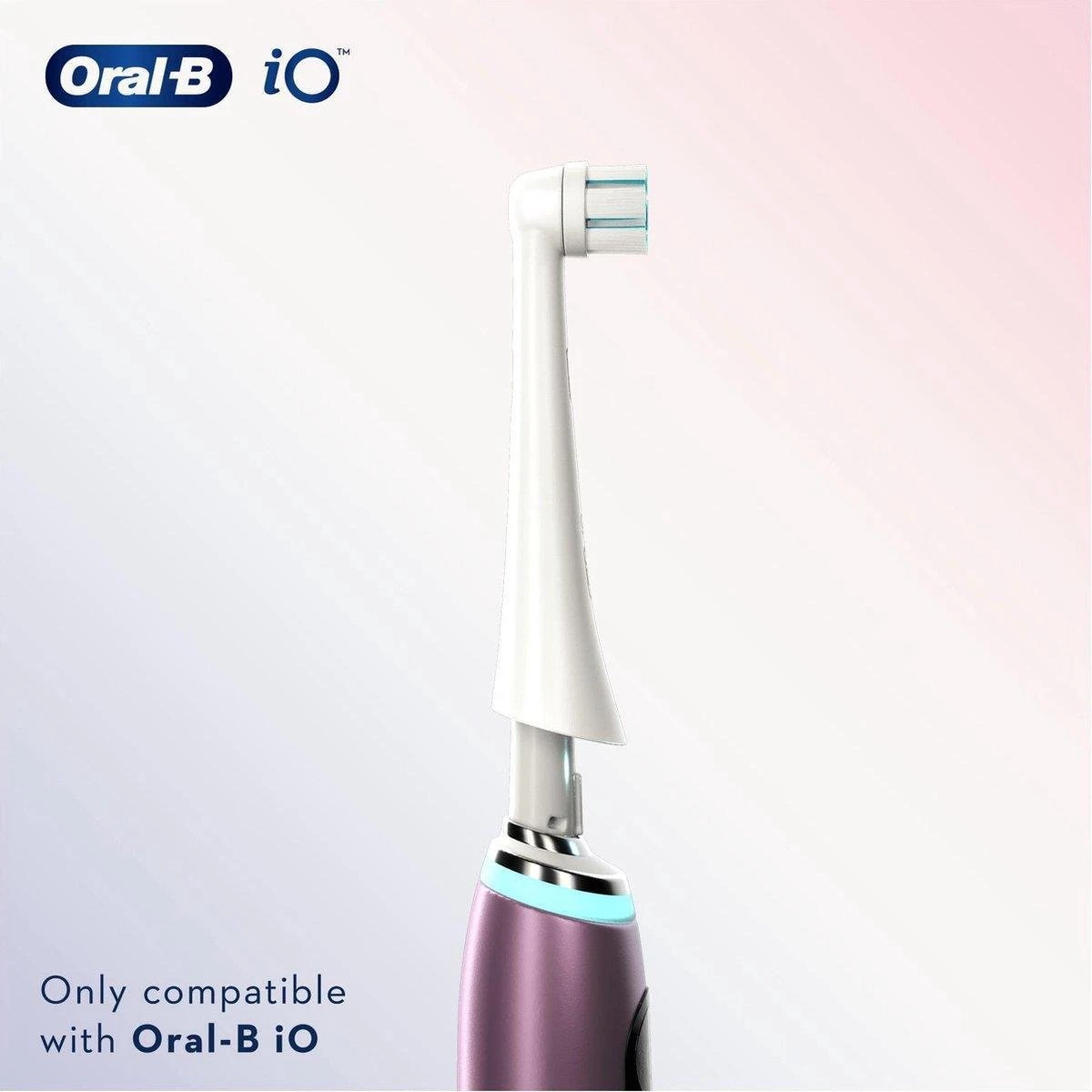 Oral B Oral-B IO Gentle Care Opzetborstels - 4 Stuks 5 Oral B Oral-B IO Gentle Care Opzetborstels - 4 Stuks - Afbeelding 3