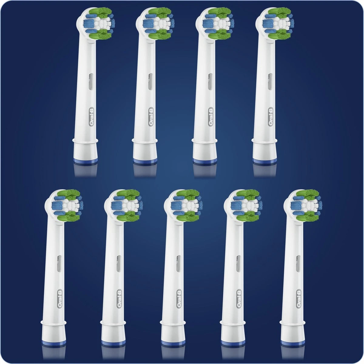 Oral B Oral-B Precision Clean - Met CleanMaximiser-technologie - Opzetborstels - 9 Stuks 4 Oral B Oral-B Precision Clean - Met CleanMaximiser-technologie - Opzetborstels - 9 Stuks - Afbeelding 2