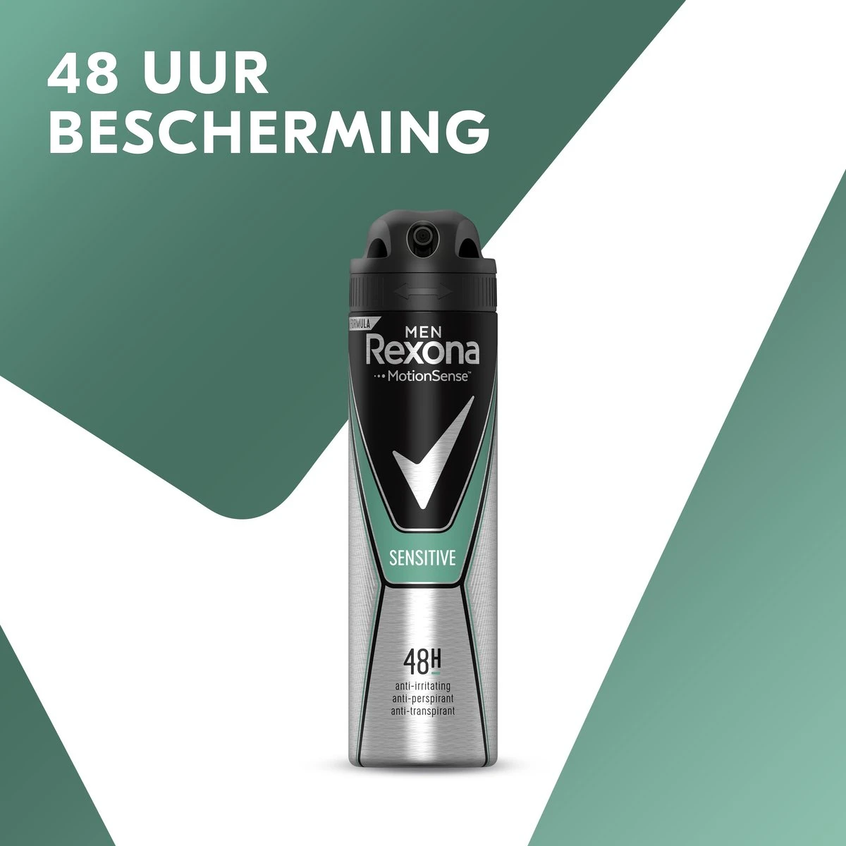 Rexona Men Sensitive Anti-transpirant Spray - 6 X 150 Ml - Voordeelverpakking 6 Rexona Men Sensitive Anti-transpirant Spray - 6 X 150 Ml - Voordeelverpakking - Afbeelding 4