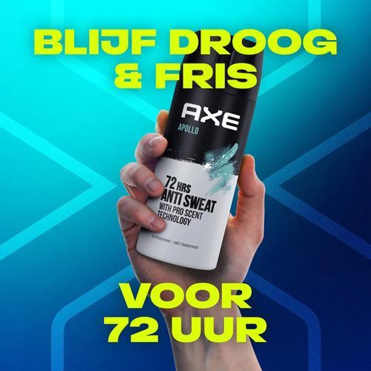 Axe Apollo Anti-transpirant Spray - 6 X 150 Ml - Voordeelverpakking 13 Axe Apollo Anti-transpirant Spray - 6 X 150 Ml - Voordeelverpakking - Afbeelding 11