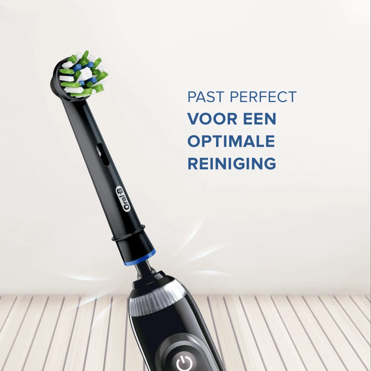 Oral B Oral-B CrossAction - Met CleanMaximiser-technologie - Opzetborstels - Zwart - 8 Stuks 4 Oral B Oral-B CrossAction - Met CleanMaximiser-technologie - Opzetborstels - Zwart - 8 Stuks - Afbeelding 2