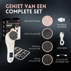 Beeperfect® Elektrische Eeltverwijderaar Met Stofzuigsysteem - Voetvijl - Eeltvijl - IPX7 Waterdicht - Gratis Pedicure Set -Winkel Voor Persoonlijke Verzorging 1200x1200 1799