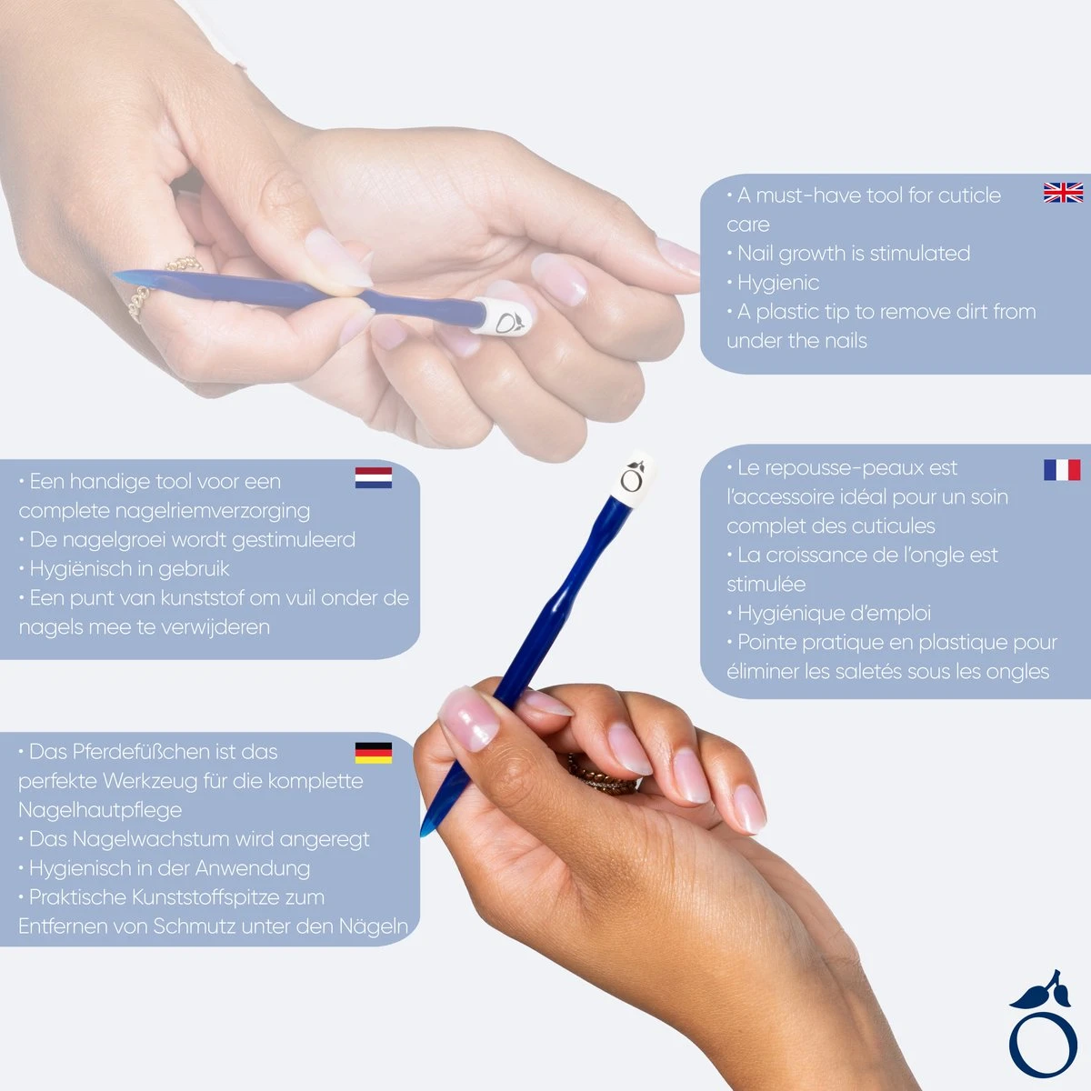 Herome Bokkenpoot Nagelriemduwer - Cuticle Pusher - Handige Tool Voor Manicurebehandeling - Hygienisch In Gebruik 5 Herome Bokkenpoot Nagelriemduwer - Cuticle Pusher - Handige Tool Voor Manicurebehandeling - Hygienisch In Gebruik - Afbeelding 3