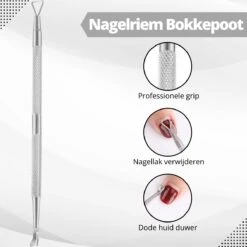 3 Delige Nagelriem Knipper Set - Cuticle Pusher Duwer Verwijderaar Trimmer Mesje - Bokkenpootje Nagels -Winkel Voor Persoonlijke Verzorging 1200x1200 1839