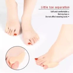 Teenspreider Kleine Teen - Teenspreider - Teencorrector - Likdoorn Verwijderaar - Teenspreiders Voor Hallux Valgus - Hallux Valgus - Teenspalk - Teenspreider Siliconen - Teenbeschermer - Tenenspreider Kleine Teen - 2 Stuks -Winkel Voor Persoonlijke Verzorging 1200x1200 1892